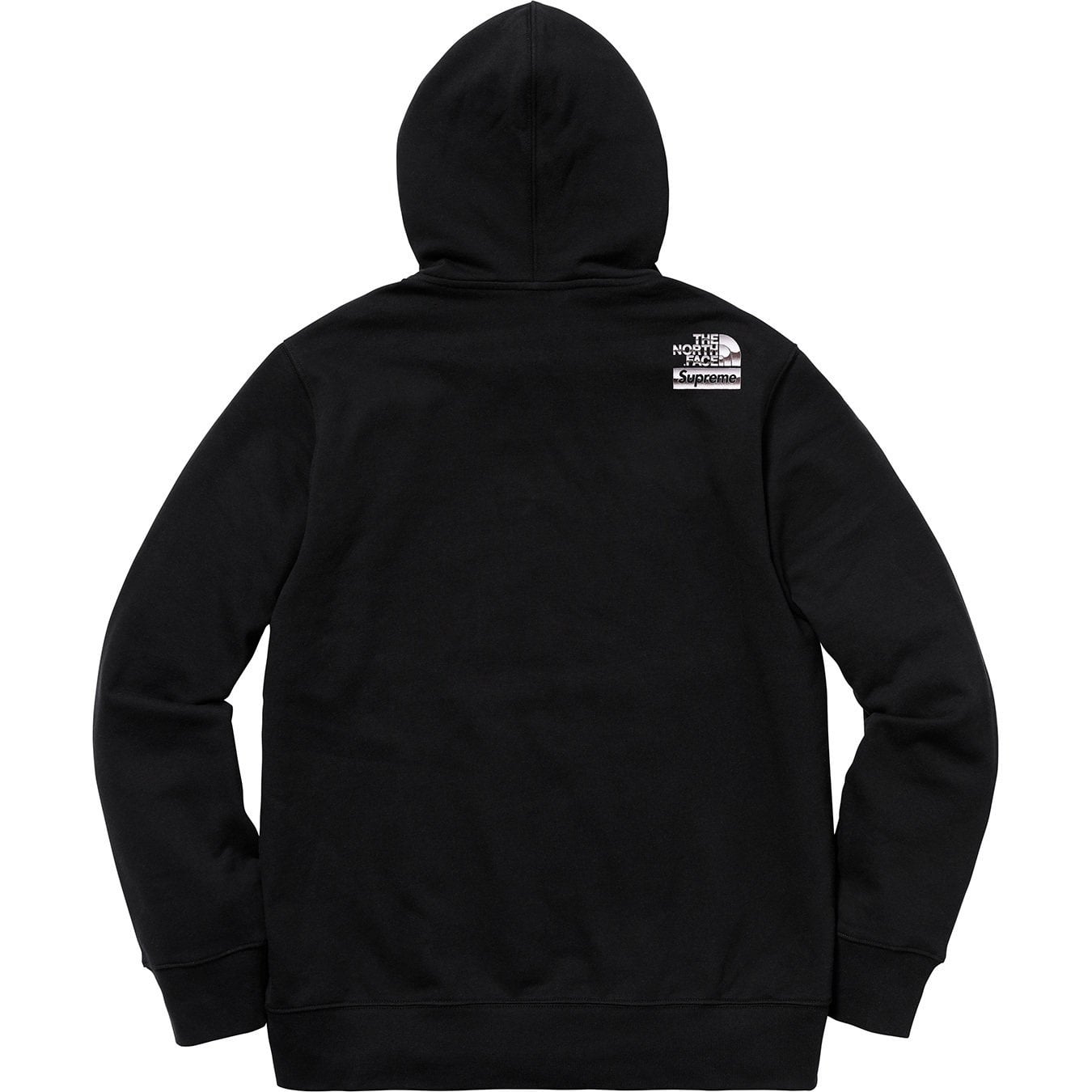 Supreme®/The North Face® Metallic Logo Hooded Sweatshirt view 3